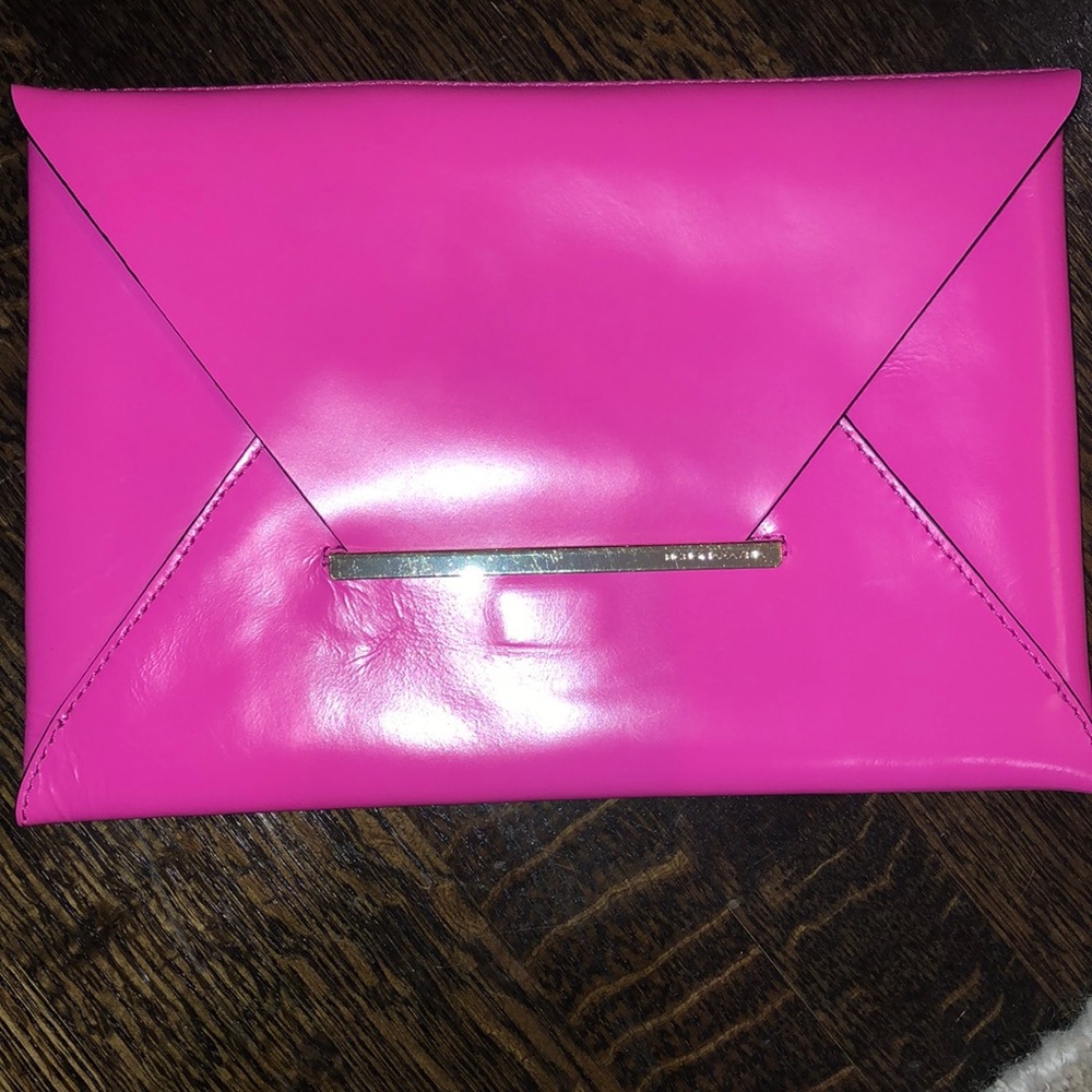 BCBGMaxAzria Pink Clutch